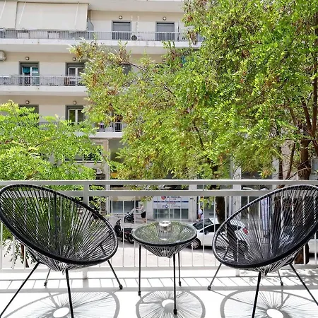 Elegant Big In Center With Balcony Apartamento Atenas